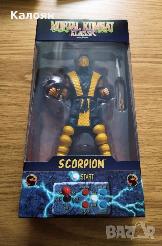 Екшън фигура McFarlane Mortal Kombat Klassic Scorpion, снимка 2 - Колекции - 54389589