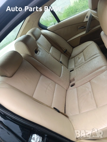 Задни седалки BMW E60 Задна седалка БМВ Е60, снимка 3 - Части - 50416052