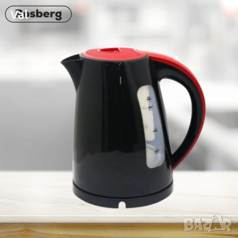 Електрическа кана Rosberg R51230A, 2200W, 1.7л., 2 ГОДИНИ ГАРАНЦИЯ, снимка 4 - Кани - 54922827