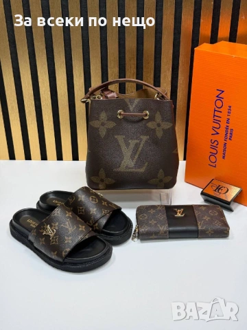 Louis Vuitton Дамски Чехли Луис Витон - Различни Цветове Код SK1332, снимка 8 - Чехли - 54315890