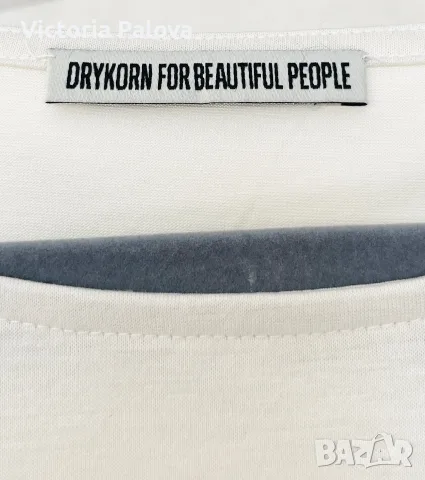 Drykorn for Beautiful People – Ehily | луксозна блуза/тениска с отворен гръб, снимка 6 - Тениски - 55533098