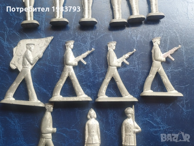13 броя метални фигурки-СССР., снимка 3 - Колекции - 54147810