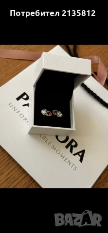 Пандора обеци Pandora, снимка 5 - Обеци - 55238600