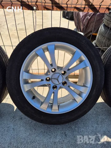 Джанти MaM 16 цола , 5х112 , 7.5j ,et37 205/55/16 Mercedes Vw Audi , снимка 4 - Гуми и джанти - 55412854