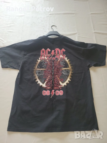 Тениска AC/DC с къс ръкав BLACK ICE, снимка 2 - Други - 55132700