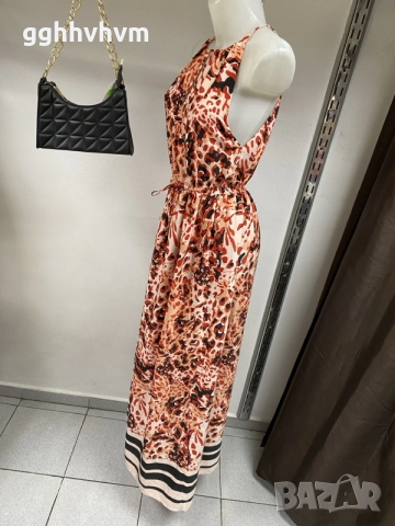 дълга рокля на h&m , снимка 4 - Рокли - 55249847
