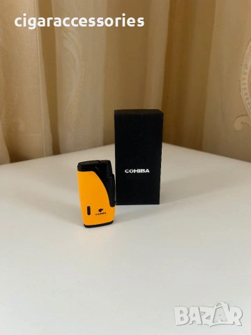Запалка Cohiba – 2 пламъка, подаръчна кутия, снимка 2 - Запалки - 54137084