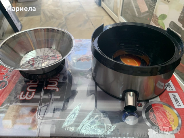 Сокоизтисквачка 1000W / Голям отвор 73 мм., снимка 10 - Сокоизстисквачки и цитрус преси - 55233143