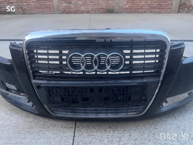 Предна броня оригинална Audi A6 C6 4F, снимка 2 - Части - 54800018