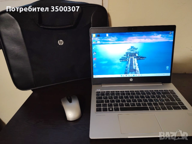 HP ProBook 445 G7 | Ryzen 3 4300U | 16GB RAM | 256 NVME+Чанта+Мишка, снимка 2 - Лаптопи за работа - 53987684