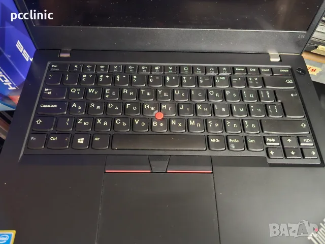 ЗА ЧАСТИ Lenovo ThinkPad L14 Gen 2 14" | TOUCHSCREEN | intel Pentium Gold | Запазен корпус | Залят, снимка 4 - Части за лаптопи - 55690196