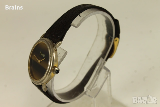 1960's PIAGET Тигрово Око Швейцарски Дамски Ръчен Часовник , снимка 5 - Дамски - 55143551