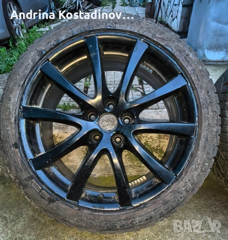 Джанти BORBET 18 и гуми 225/45/18, снимка 6 - Гуми и джанти - 55082718