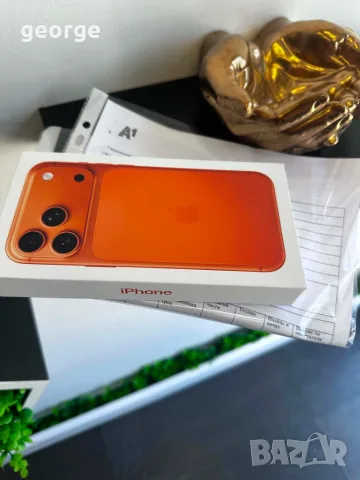 Телефон Apple iPhone 17 Pro Max, 512GB, 5G, Cosmic Orange - нов с гаранция, снимка 3 - Apple iPhone - 55636613
