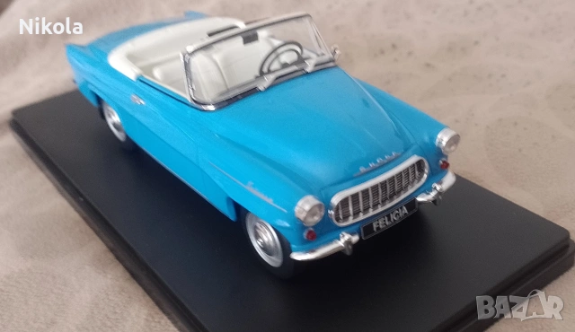 Шкода Фелиция кабриолет 1959. Мащаб 1/24.
