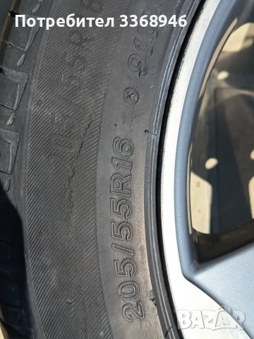 Джанти Audi ROTOR 16" 5x112 с гуми 205/55/16, снимка 9 - Гуми и джанти - 55030256