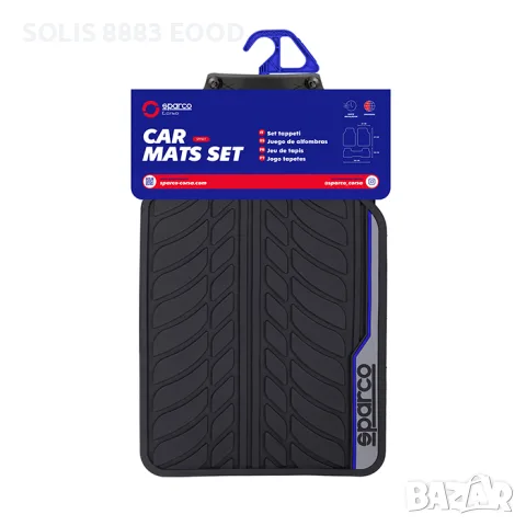 Стелки гума Sparco SPF507BL 4БР/К-Т Черно/Синьо, снимка 2 - Аксесоари и консумативи - 55674376