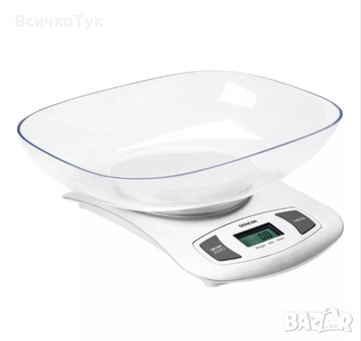 ✨Кухненска везна SENCOR SKS 4001WH, Обем на купата 200 mл