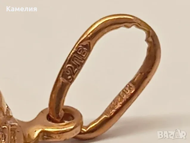 Руско злато. Висулка с Александрит. , снимка 10 - Колиета, медальони, синджири - 55492960