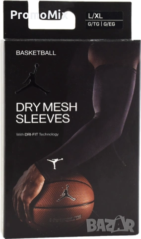 Спортни ръкави за ръце Nike Jordan JKS04-010 L-XL Комплект от 2 ръкава за баскетбол компресионни , снимка 4 - Спортна екипировка - 54752735