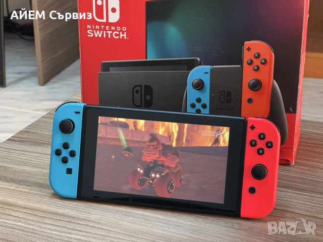 Nintendo Switch с поставен чип, снимка 3 - Nintendo конзоли - 55176929