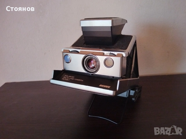 POLAROID SX-70 ALPHA 1 REVUE ХРОМИРАНА СГЪВАЕМА КАМЕРА ЗА МОМЕНТАЛНО СНИМАНЕ. , снимка 7 - Фотоапарати - 54655885