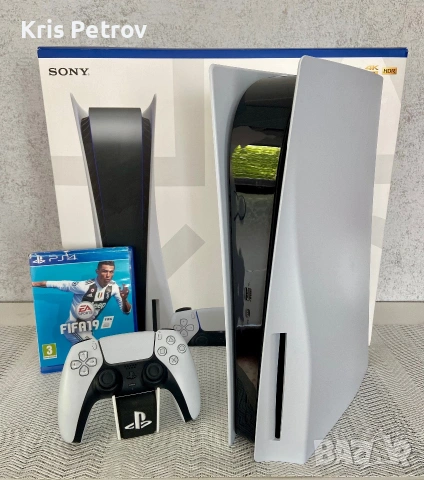Конзола Playstation 5 Disc Edition + FIFA 19