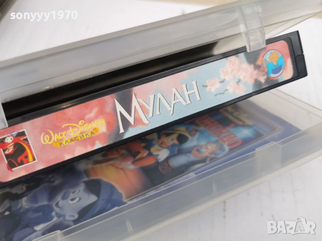 МУЛАН-ORIGINAL VHS VIDEO TAPE 0807260911L1, снимка 13 - Други жанрове - 55196227