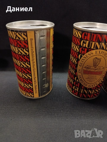 Кенчета от бира Guinness от 80 те , снимка 6 - Антикварни и старинни предмети - 54498344