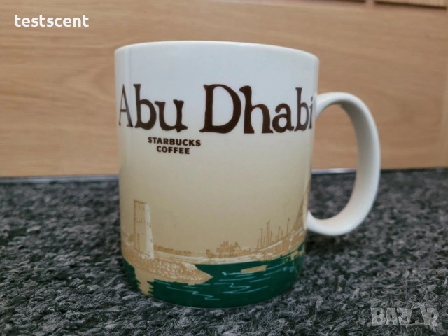 Рядка чаша Starbucks Abu Dhabi Global Icon Collection 16oz Collector Coffee Cup Mug, снимка 7 - Чаши - 54802134