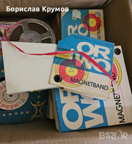 Магнитофонни ролки и ленти, снимка 2 - Други - 54384272