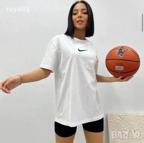Nike Нови Дамски Тениски Два Цвята 