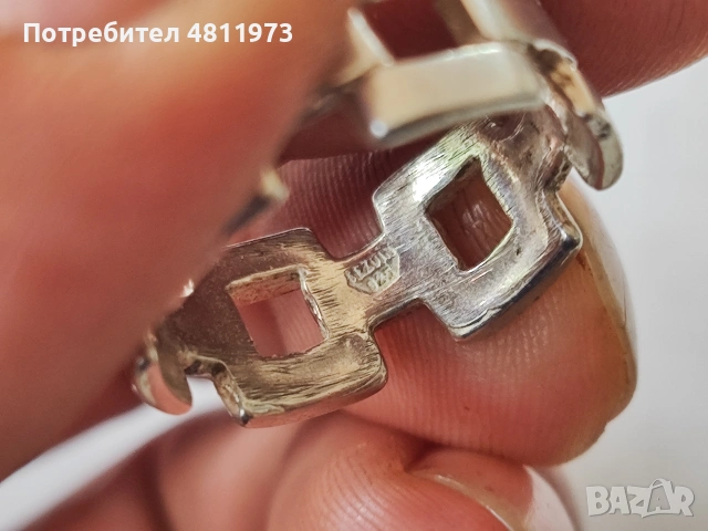 Сребърен пръстен sezgin 925, снимка 4 - Пръстени - 54452591