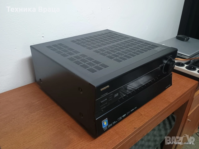 ONKYO TX-NR 807. 7X135W при 8 ома. 750W траф. Истински звяр! Изпращам видео. , снимка 11 - Ресийвъри, усилватели, смесителни пултове - 55236375