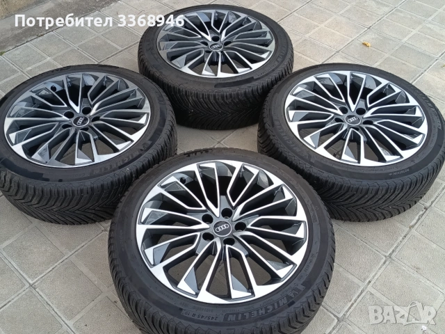 Оригинални джанти Ауди 19" 5х112 с гуми Michelin 245/45/19 Audi A6 Competition 5x112 , снимка 8 - Гуми и джанти - 55077248