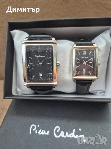 Pierre cardin комплект часовници нови , снимка 2 - Мъжки - 55624910