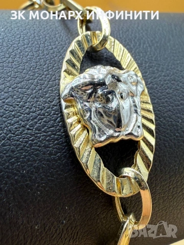 Златна гривна /585/, снимка 3 - Гривни - 54102159