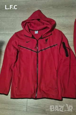 НОВО! - Екип Nike Tech Fleece Liverpool FC, мъжки размер XL, снимка 2 - Футбол - 55499068