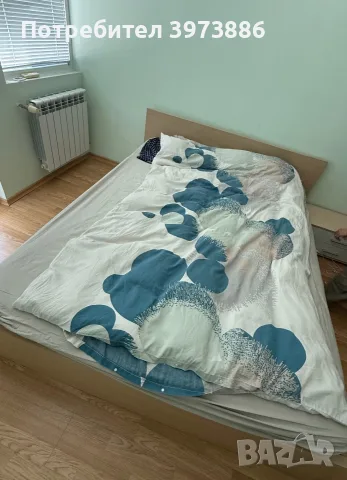 Легло и нощно шкафче, снимка 4 - Спални и легла - 55609417