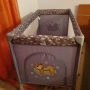 Детска кошара Lorelli San Remo 2 нива с матрак My Baby Mattress, снимка 3