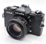 Minolta XG 9 (Black) + обектив MD 50mm f/1.7 (Със забележка), снимка 1