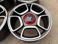 4 броя алуминиеви джанти за Fiat 500 Abarth 17, снимка 10