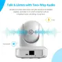 Amcrest 4MP ProHD вътрешна WiFi, охранителна IP камера с панорамиране, снимка 4