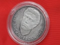 сребърна монета от 5 лева 1973г. "Васил Левски" , снимка 3