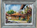 “Китна Жеравна” - маслена картина, с рамка, снимка 4