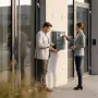 Пощенска кутия с отделение за вестници, устойчива на атмосферни влияния, 4 ключа, антрацит , снимка 2