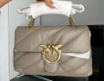 Чанта Pinko love classic puff grey, снимка 11