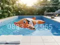 НОВИ! Надуваема водна играчка 155см Риба Клоун, снимка 4