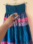 2.5 евро ефирна рокля в тъмно тюркоазен цвят с ластик на бюста 👗, снимка 6