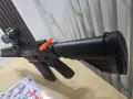 Детска пушка М416 с лепящи стрелички и гилзи, снимка 8